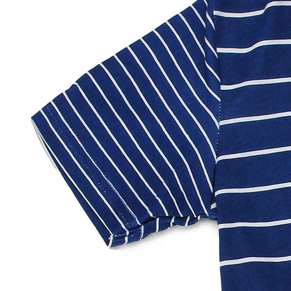 2015-New-Little-Maven-Blue-White-Stripe-Baby-Children-Boy-Cotton-Short-Sleeve-T-shirt-980722