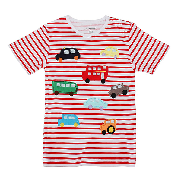 2015-New-Little-Maven-Colorful-Boat-Baby-Children-Boy-Cotton-Short-Sleeve-T-shirt-Top-980930