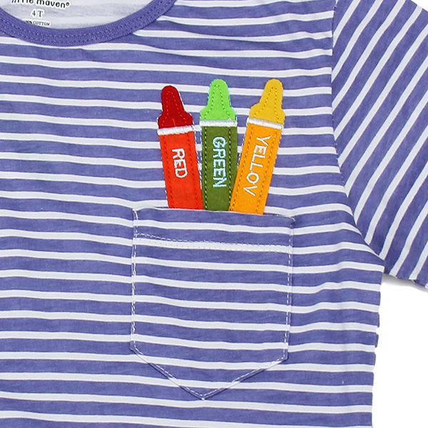 2015-New-Little-Maven-Light-Blue-Stripe-Crayon-Baby-Children-Boy-Cotton-Short-Sleeve-980924