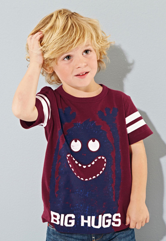 2015-New-Little-Maven-Lovely-Devil-Baby-Children-Boy-Cotton-Short-Sleeve-T-shirt-Top-981511