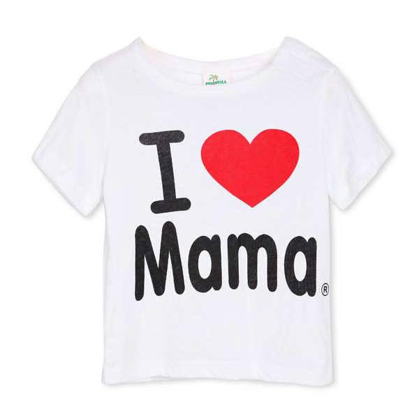 Baby-Short-Sleeved-T-shirt-I-Love-Papa-Mama-Children-Clothes-927286