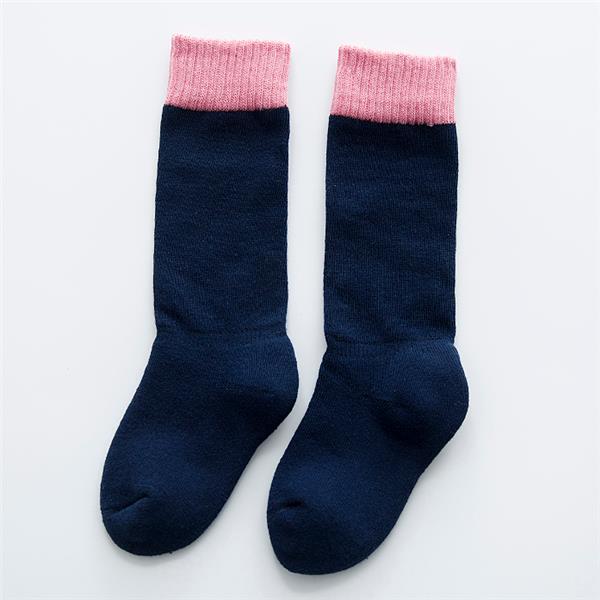 5-Pairs-Childrens-Boys-Girls-Five-Colors-High-Hosiery-Stocking-Pure-Cotton-Soft-Socks-1114388