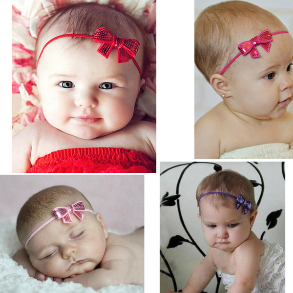 Baby-Children-Girls-Sequins-Bowknot-Headwear-Hair-Band-Princess-Elastic-955877