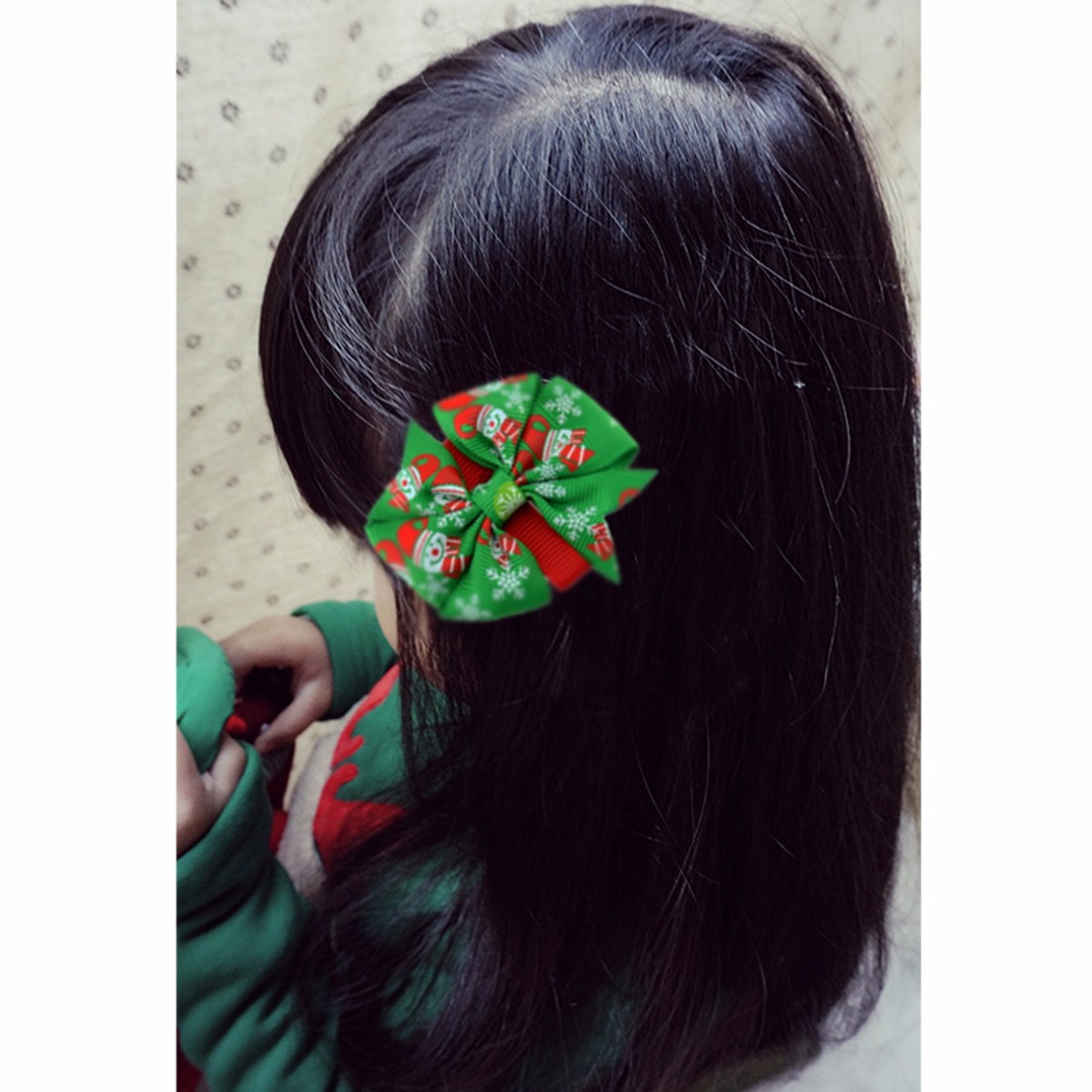 Kid-Baby-Bow-Grosgrain-Ribbon-Hair-Clip-Headbrand-Bow-Christmas-Santa-Snow-Princess-Accessories-Gift-1038030