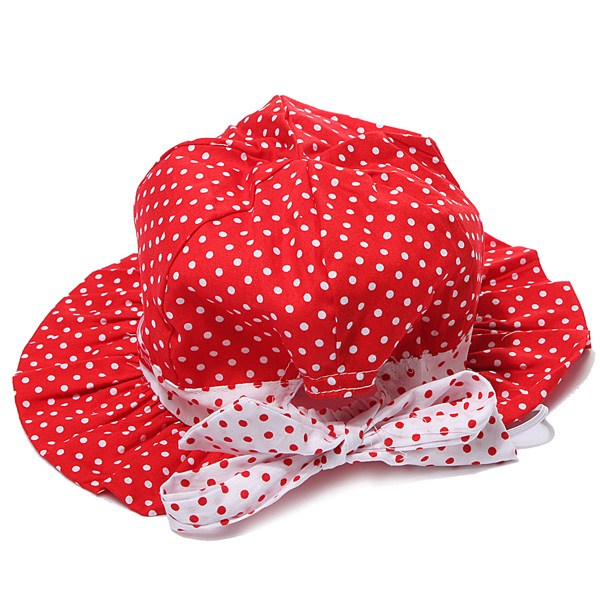 Toddler-Baby-Girls-Sun-Polka-Dot-Hat-Bow-Lace-Cotton-Bucket-Cap-1089813