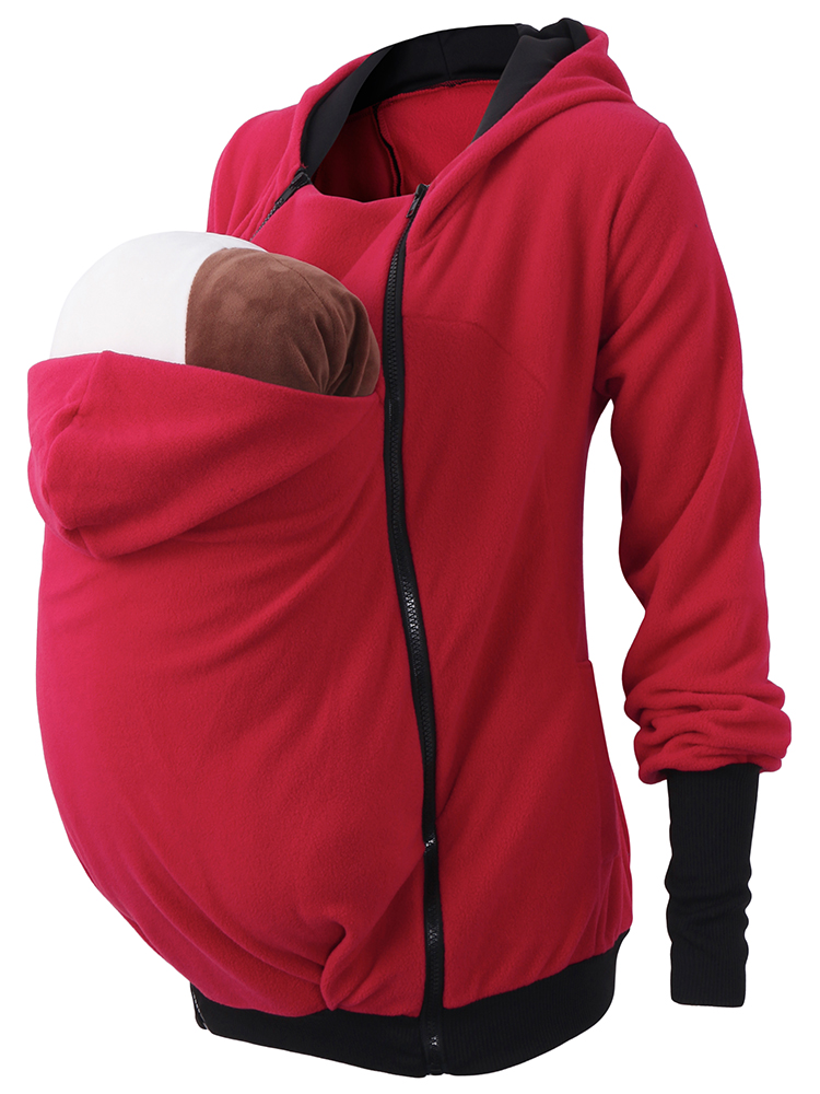 3-In-1-Babywearing-Jacket-Multifunctional-Mother-Kangaroo-Zipper-Hoodie-1176158