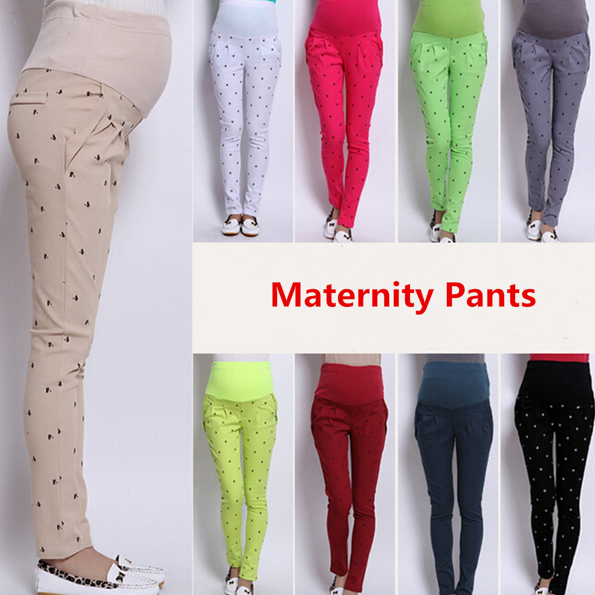 Abjustable-Pregnant-Women-Abdominal-Maternity-Pants-Belly-Leggings-Trousers-1009465