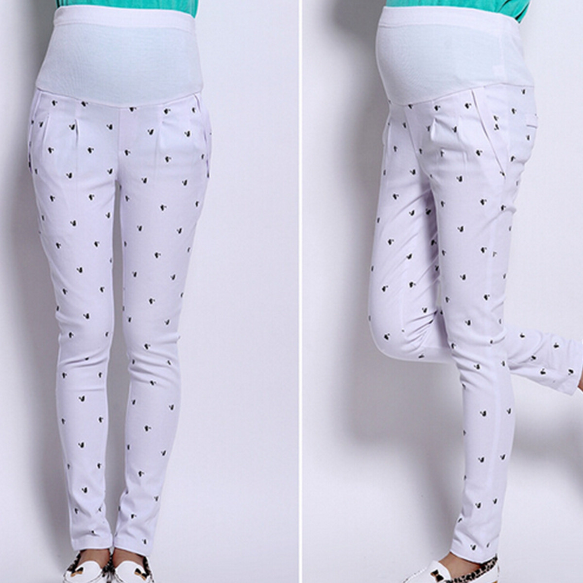 Abjustable-Pregnant-Women-Abdominal-Maternity-Pants-Belly-Leggings-Trousers-1009465