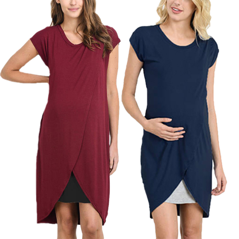 Women-Short-Sleeve-Round-Neck-Loose-Tops-For-Maternity-Clothing-1267747