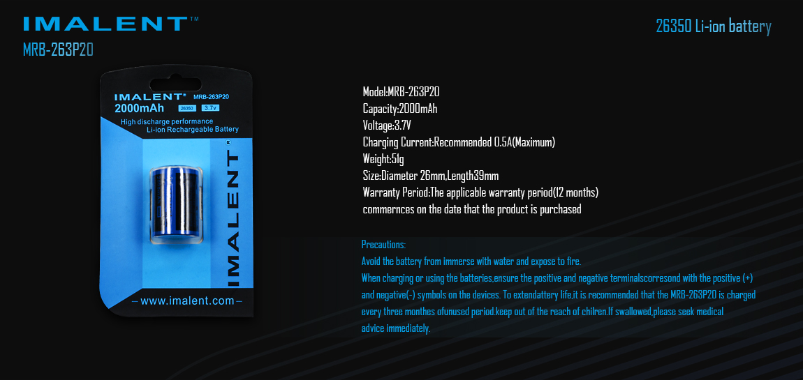 1-Pic-Imalent-MRB-263P20-2000mAh-High-Discharge-Performance-26350-Li-ion-Rechargeable-Battery-1333560