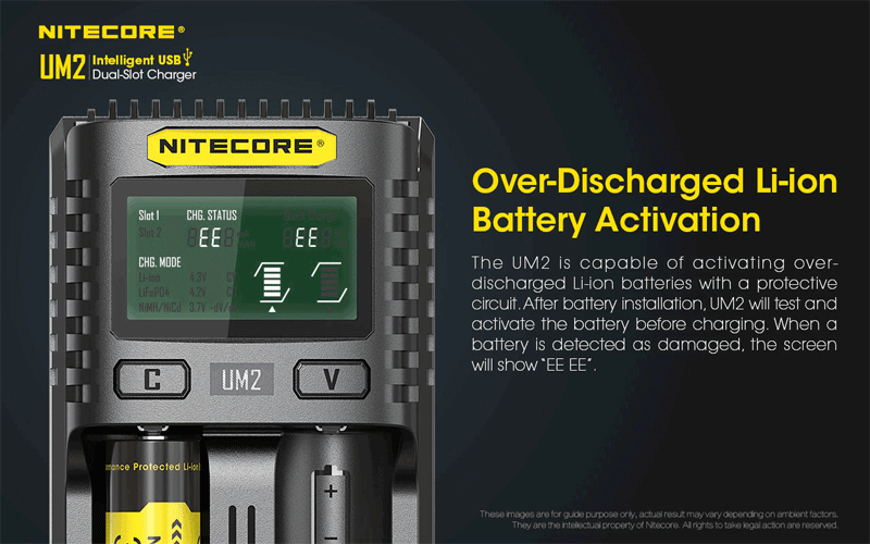 NITECORE-UM2-LCD-Screen-Display-5V2A-Lithium-Battery-Charger-2-Slots-Smart-Rapid-Charger-For-NITECOR-1429020