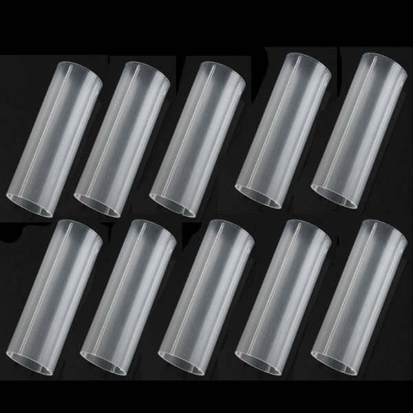 10pcs-18650-Plastic-Battery-Tubes-6cm-For-18650-Flashlight-975933