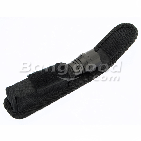 Black-Nylon-Holster-Cover-119-For-LED-Flashlight-Torch-40235
