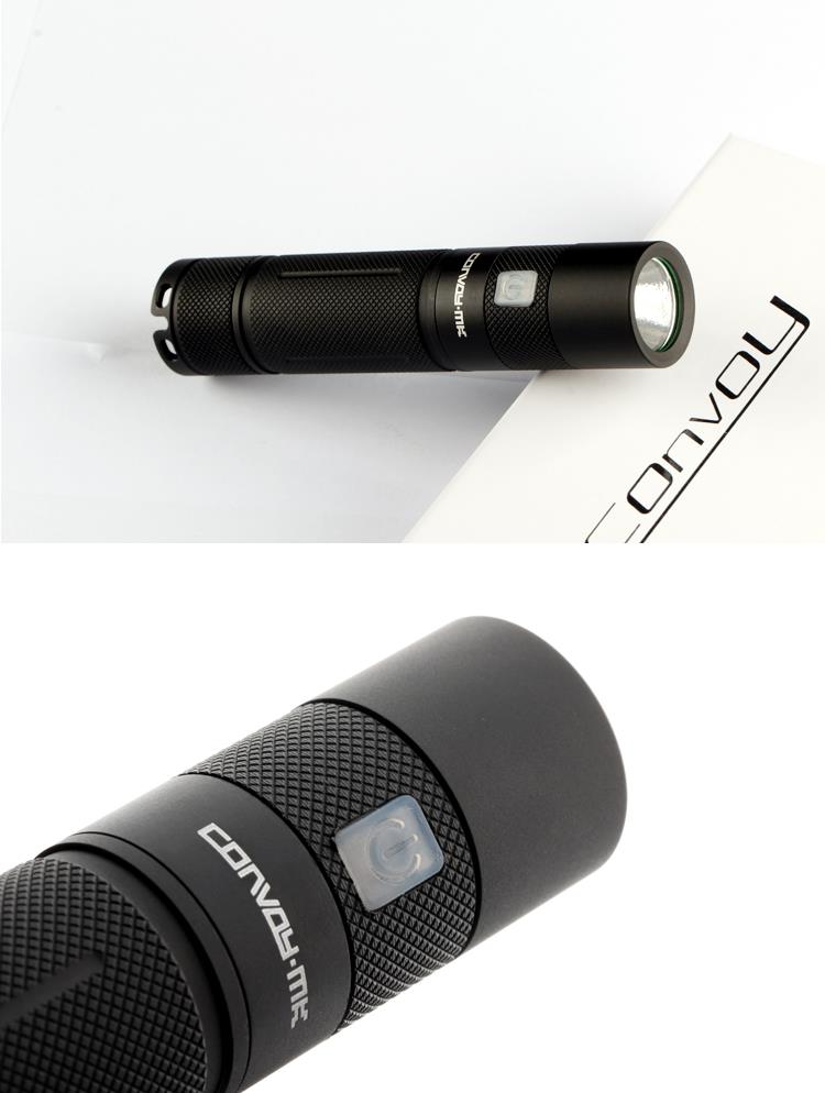 25A-Convoy-S9-L2-1000LM-5Modes-Memory-Function-USB-Rechargeable-Super-Bight-EDC-Flashlight-1319631