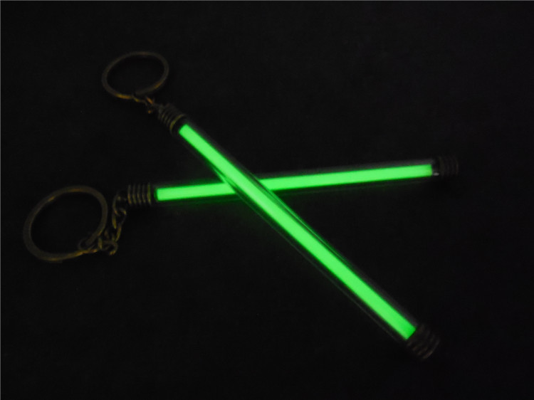 Copper--Acrylic-Tritium-Vials-Keychain-Self-luminous-15-Years-5x100mm-1163699