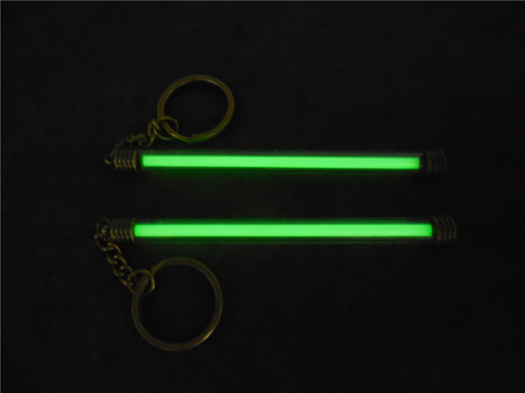 Copper--Acrylic-Tritium-Vials-Keychain-Self-luminous-15-Years-5x100mm-1163699