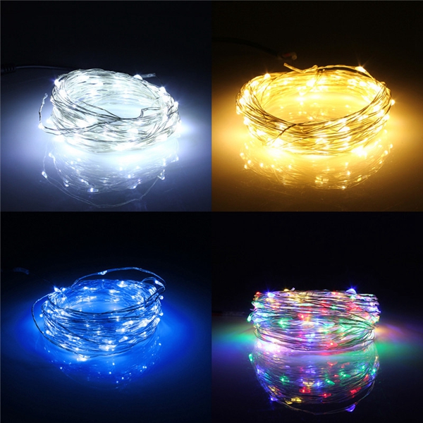 10M-100-LED-Battery-Operated-Silver-Wire-String-Fairy-Light-Christmas--Remote-Controller-1015694