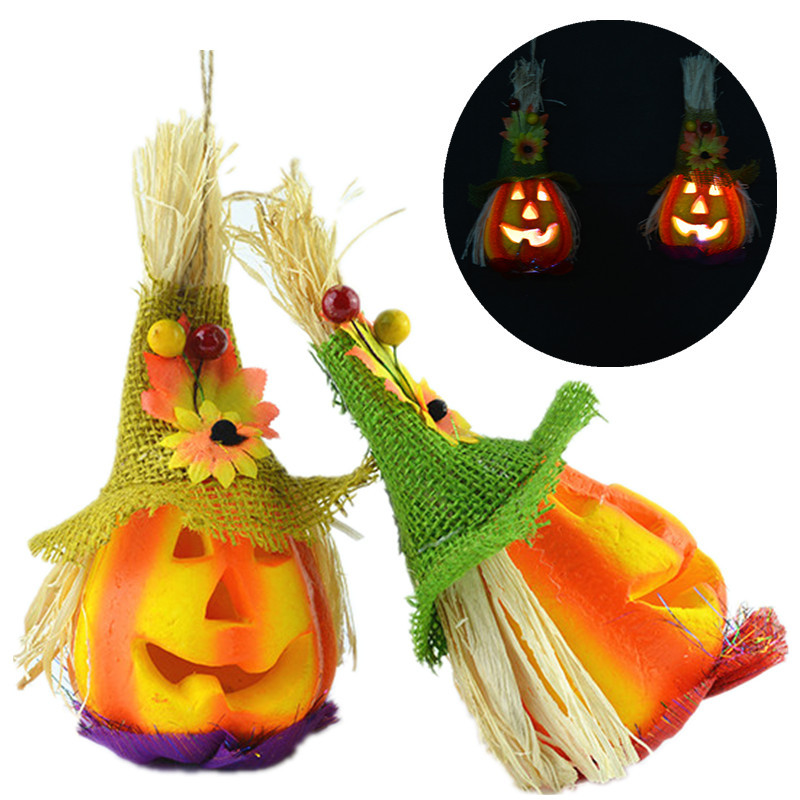Halloween-Cute-Pumpkin-Scarecrow-LED-Light-Party-Haunted-House-Decor-1101616