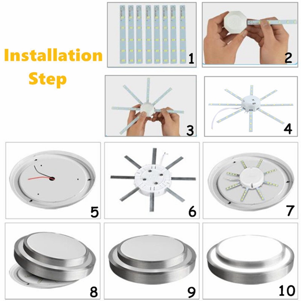 10W-5730-SMD-Kitchen-Bedroom-Light-LED-Ceiling-Lamp-Bulb-Fixture-220V-1079232