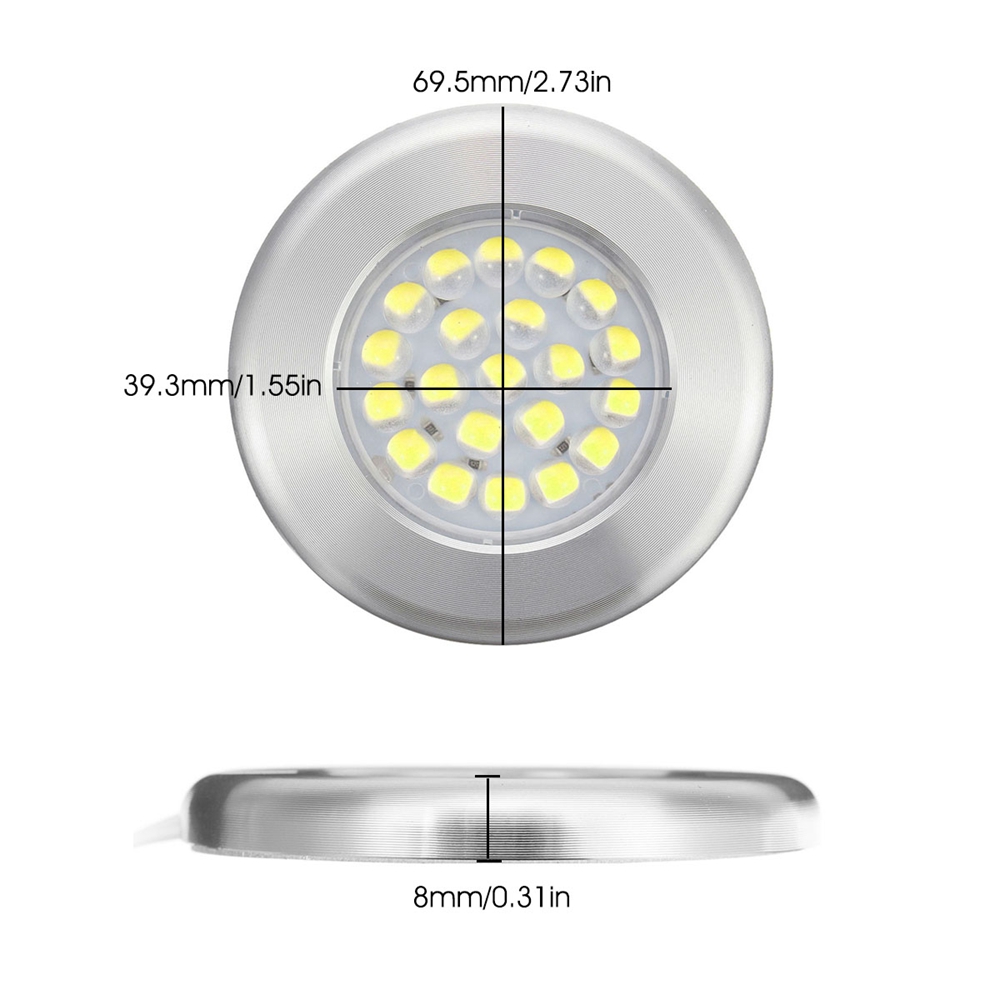12V-21-LED-Spot-Light-Ceiling-Lamp-For-Caravan-Camper-Van-Motorhome-Boat-1441780