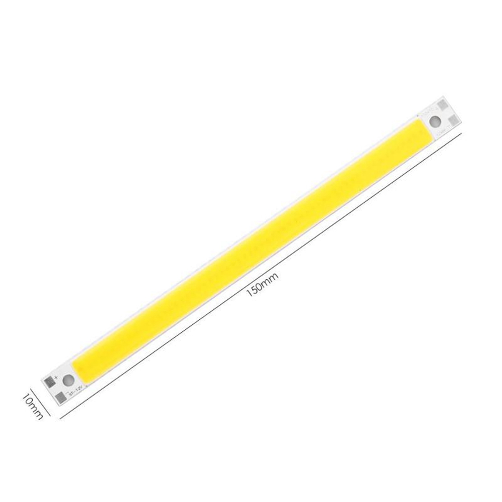 10W-DC12-14V-Warm-WhiteWhite-COB-LED-Chip-Panel-Strip-Lamp-1400LM-Light-Source-DIY-150x10mm-1344702