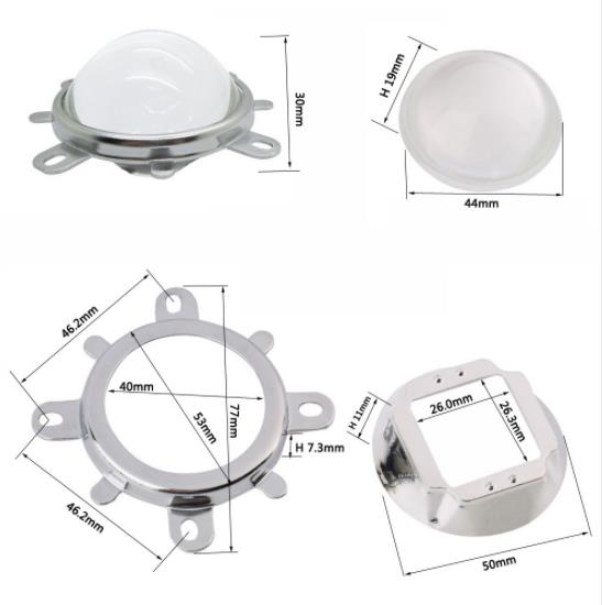 1-Set-Lens-Reflector-Heatsink-Fixed-Bracket-for-20W-100W-DIY-LED-Flood-Light-Chip-1160980