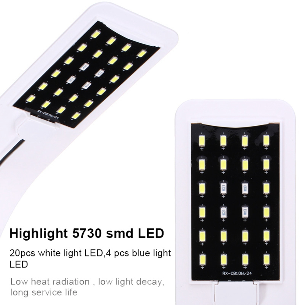 10W-SMD5730-24-LED-Aquarium-Light-Clip-Fish-Tank-Lamp-WhiteBlue-51-AC220V-1257478