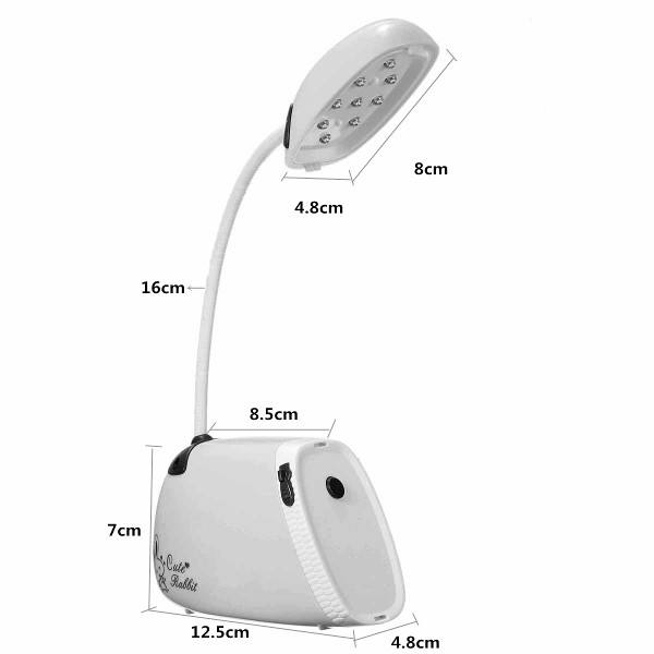 9-LED-Bag-Shape-Desk-Lamp-Flexible-Rechargeable-Reading-Table-Light-973390