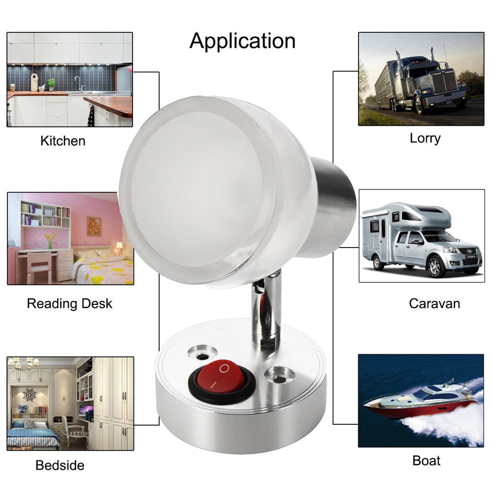 12V-3W-Frosted-Glass-LED-Mini-Spot-Light-Boat-Wall-Bedside-Reading-Lamp-1440483