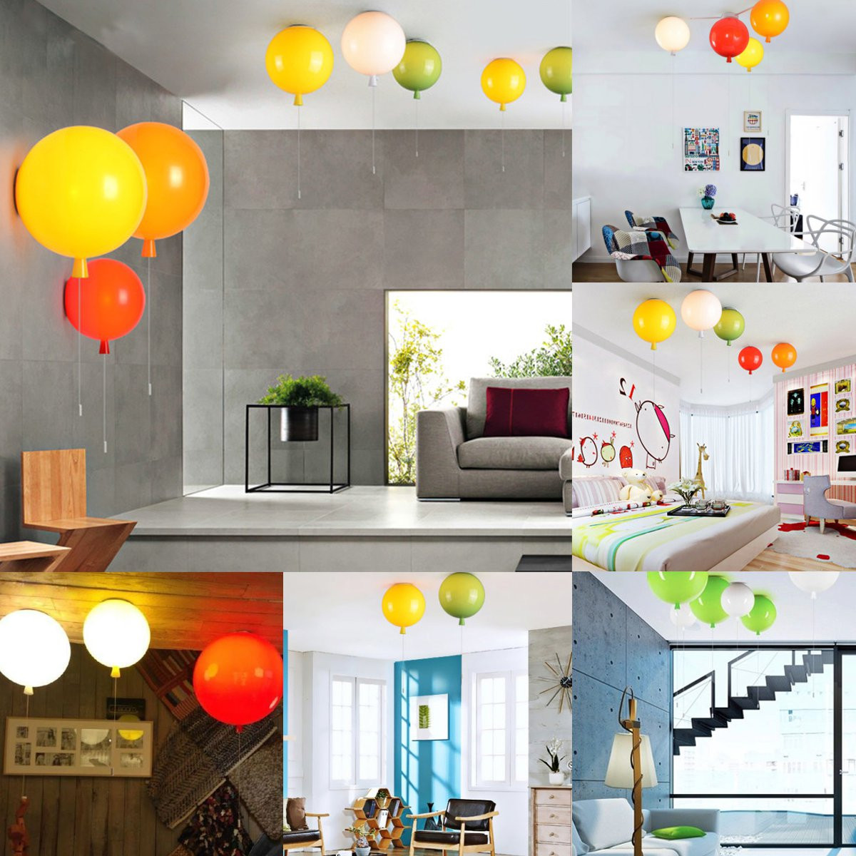 25cm-E27-Balloon-Chandelier-Ceiling-Pendant-Light-Modern-Wall-Lamp-Fixture-Party-Decor-Gift-1116760
