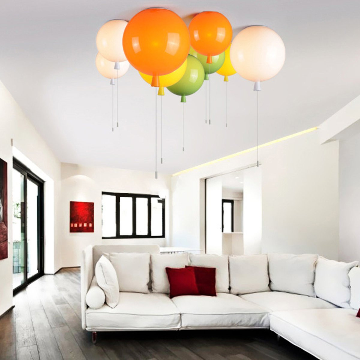 25cm-E27-Balloon-Chandelier-Ceiling-Pendant-Light-Modern-Wall-Lamp-Fixture-Party-Decor-Gift-1116760