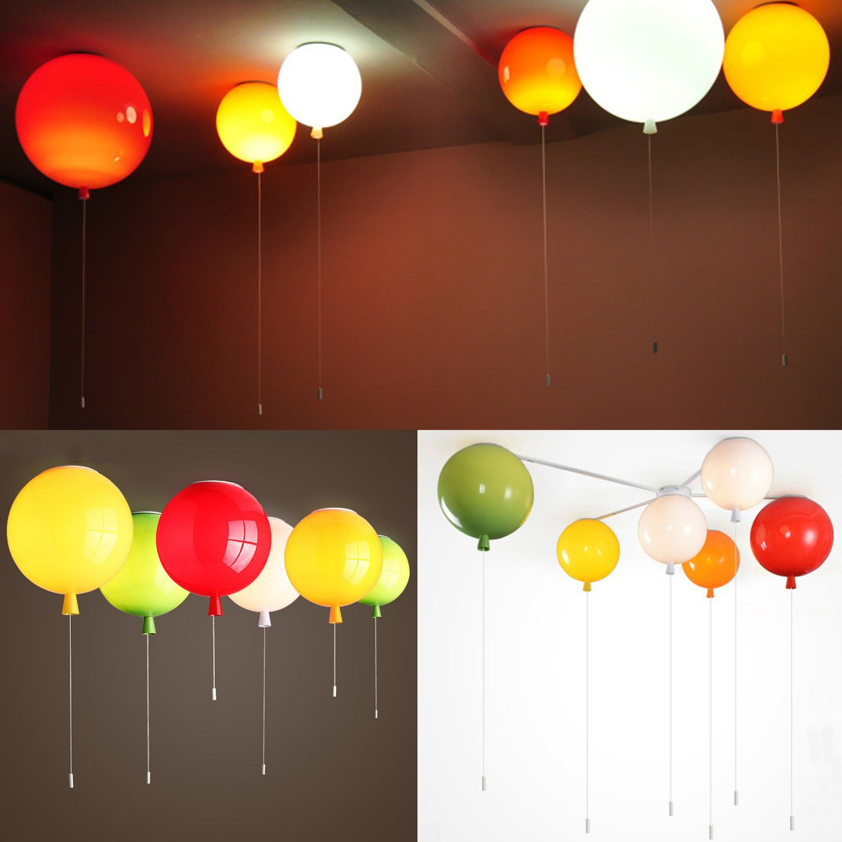 25cm-E27-Balloon-Chandelier-Ceiling-Pendant-Light-Modern-Wall-Lamp-Fixture-Party-Decor-Gift-1116760