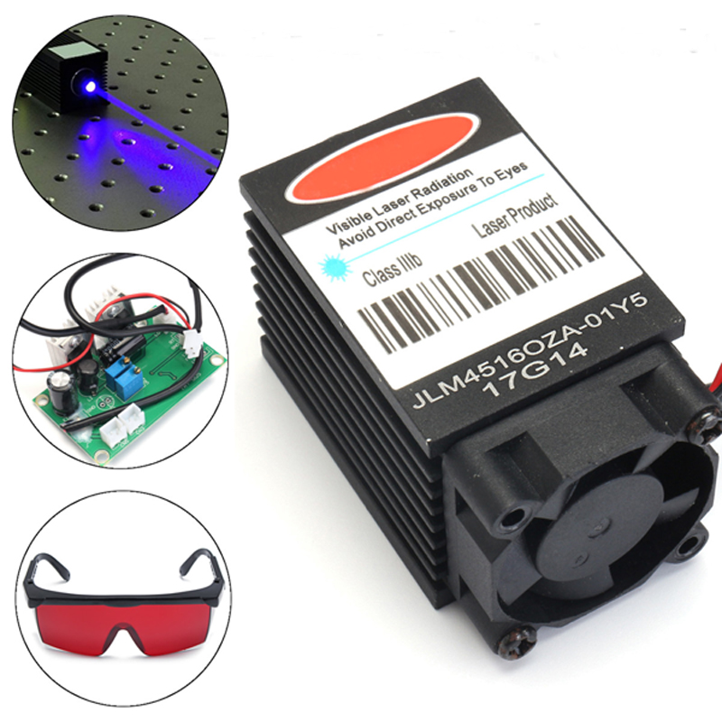 Powerful-2W-445nm-450nm-Blue-Laser-Diode-Module-2000mw-Engraver-with-405nm-Goggles-1184765