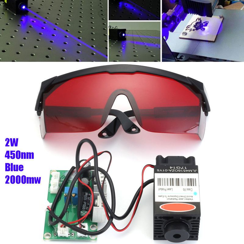 Powerful-2W-445nm-450nm-Blue-Laser-Diode-Module-2000mw-Engraver-with-405nm-Goggles-1184765