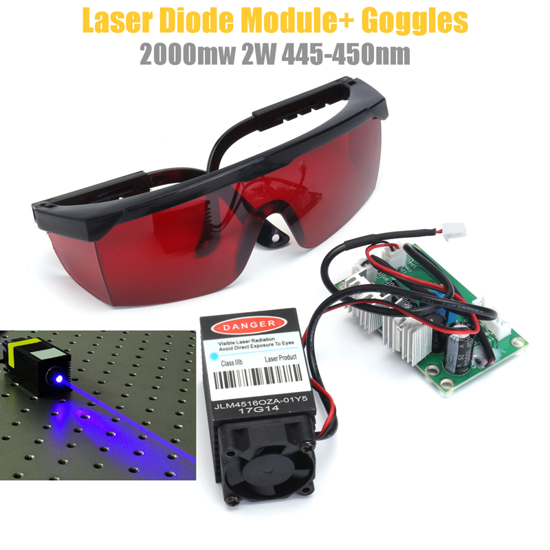 Powerful-2W-445nm-450nm-Blue-Laser-Diode-Module-2000mw-Engraver-with-405nm-Goggles-1184765