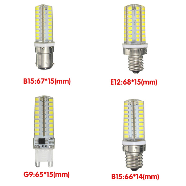 Dimmable-9W-G9-B15-E14-E12-72-450LM-SMD-2835-LED-Corn-Lamp-Bulb-AC-220V-1036372