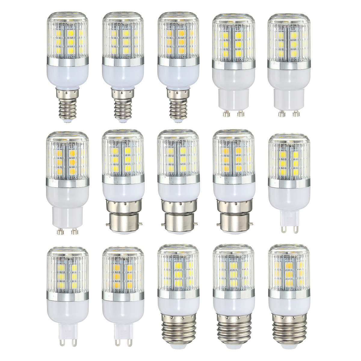 AC220V-E27-E14-GU10-B22-G9-3W-WarmCoolNatural-White-SMD5050-LED-Corn-Light-Bulb-for-Home-Decor-1344533