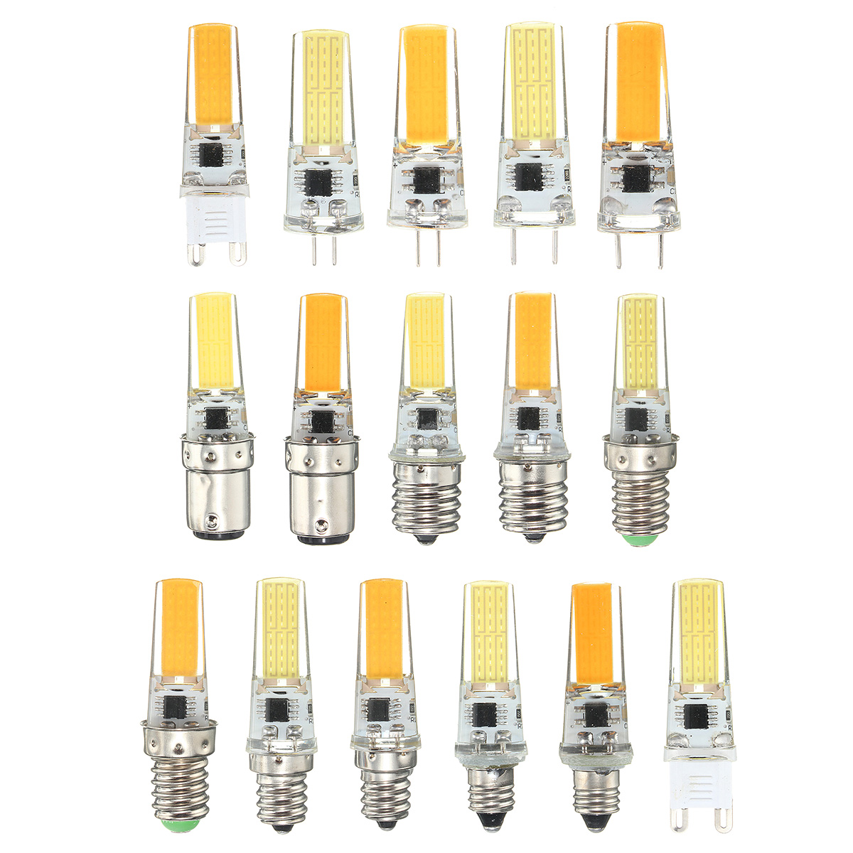 Dimmable-E11-E12-E14-E17-G4-G8-G9-BA15D-25W-LED-COB-Silicone-Pure-White-Warm-White-Light-Bulb-110V-1072071