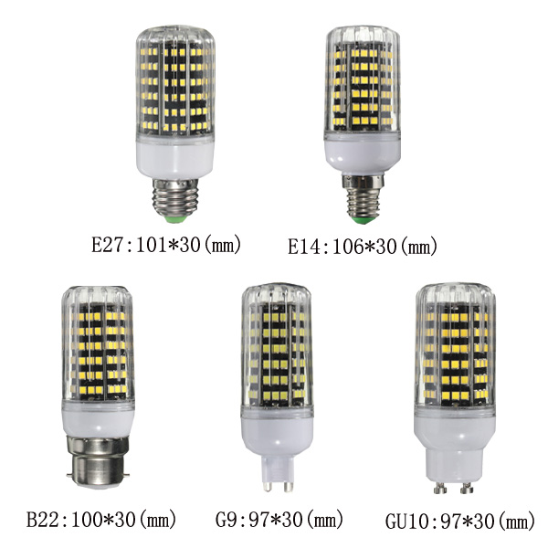 E14-E27-B22-G9-G10-10W-123-SMD-2835-LED-Cover-Corn-Light-Lamp-Bulb-AC-220V-1035875