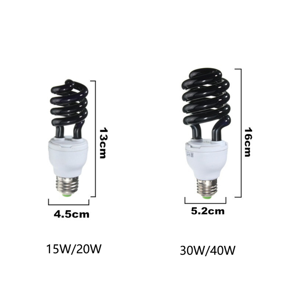 E27-15W-20W-30W-40W-Purple-Fluorescent-Blacklight-CFL-Light-Bulb-Lamp-AC220V-1344317