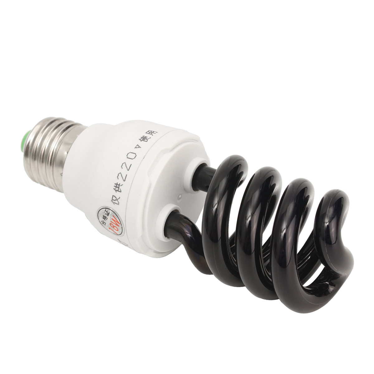 E27-18W-Spiral-UV-Ultraviolet-Fluorescent-Black-CFL-Light-Bulb-Lamp-AC220V-1340089