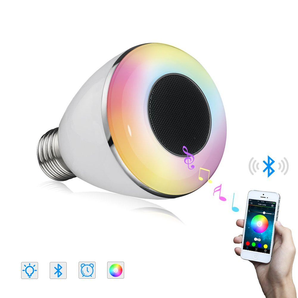 AC100-240V-E27-9W-Dimmable-Timer-Bluetooth-Music-Speaker-Color-Changeable-LED-Smart-Light-Bulb-1209389