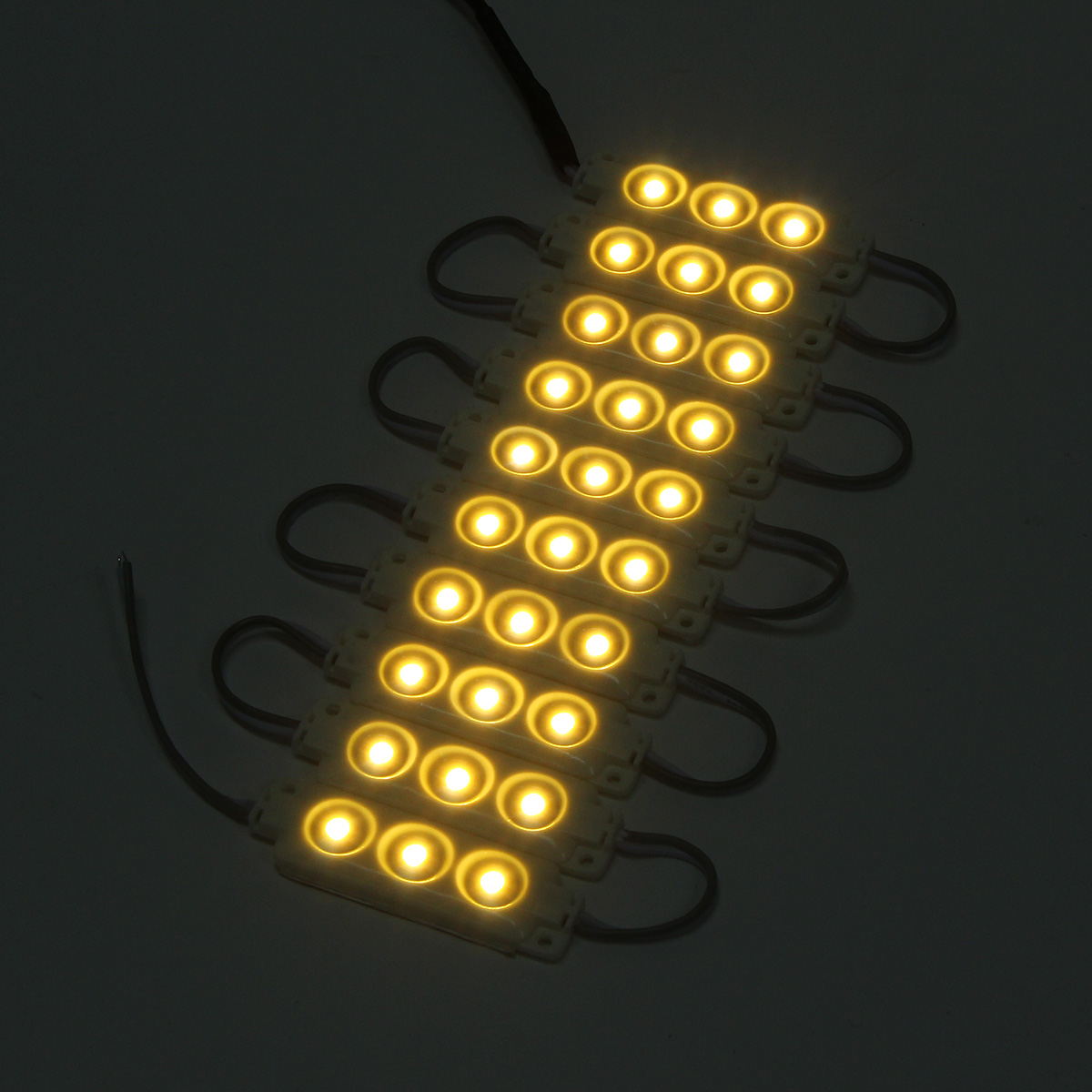 15M-SMD5050-Waterproof-Warm-White-LED-Module-Strip-Light-Kit-Mirror-Signage-Lamp--Adapter-DC12V-1113097