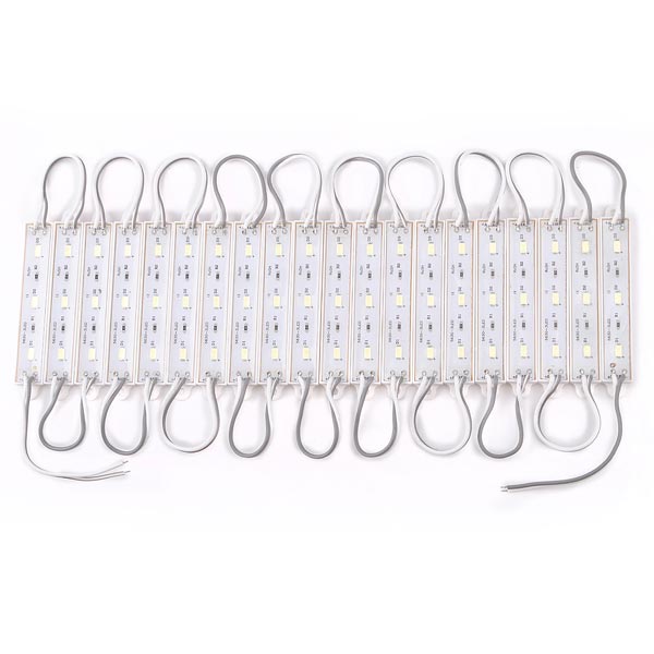 20-PCS-Ultra-Bright-5630-LED-Module-3-LEDS-White-Light-IP65-12V-DC-918217