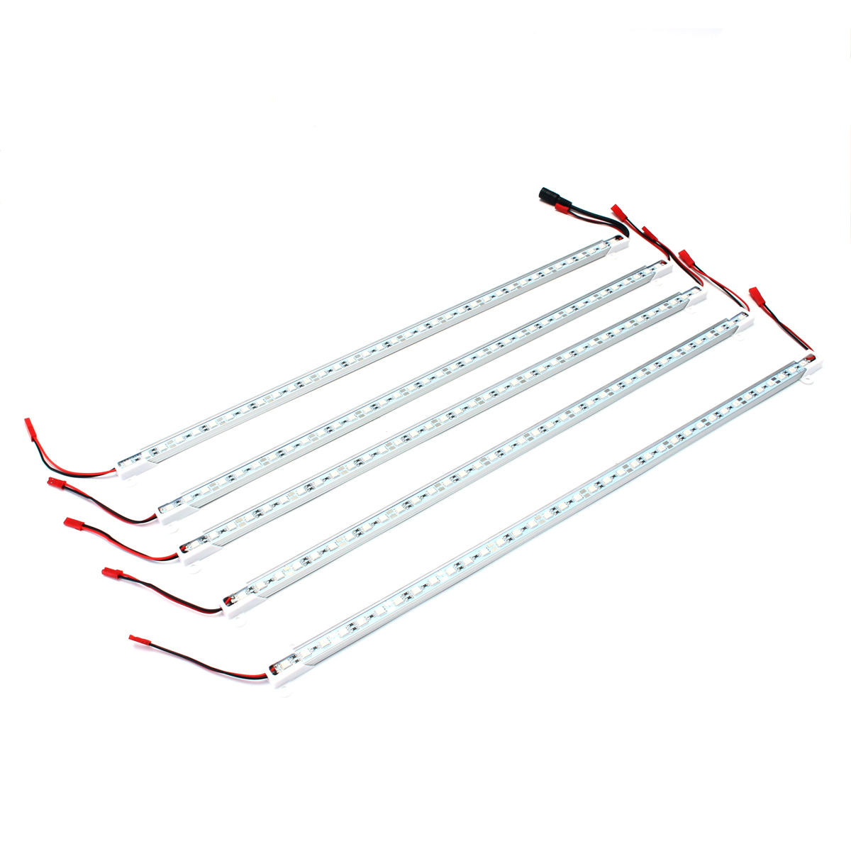 5PCS-50CM-SMD5050-RedBlue-51-Grow-Plant-LED-Strip-Light-with-Connector-for-Greenhouse-DC12V-1285483