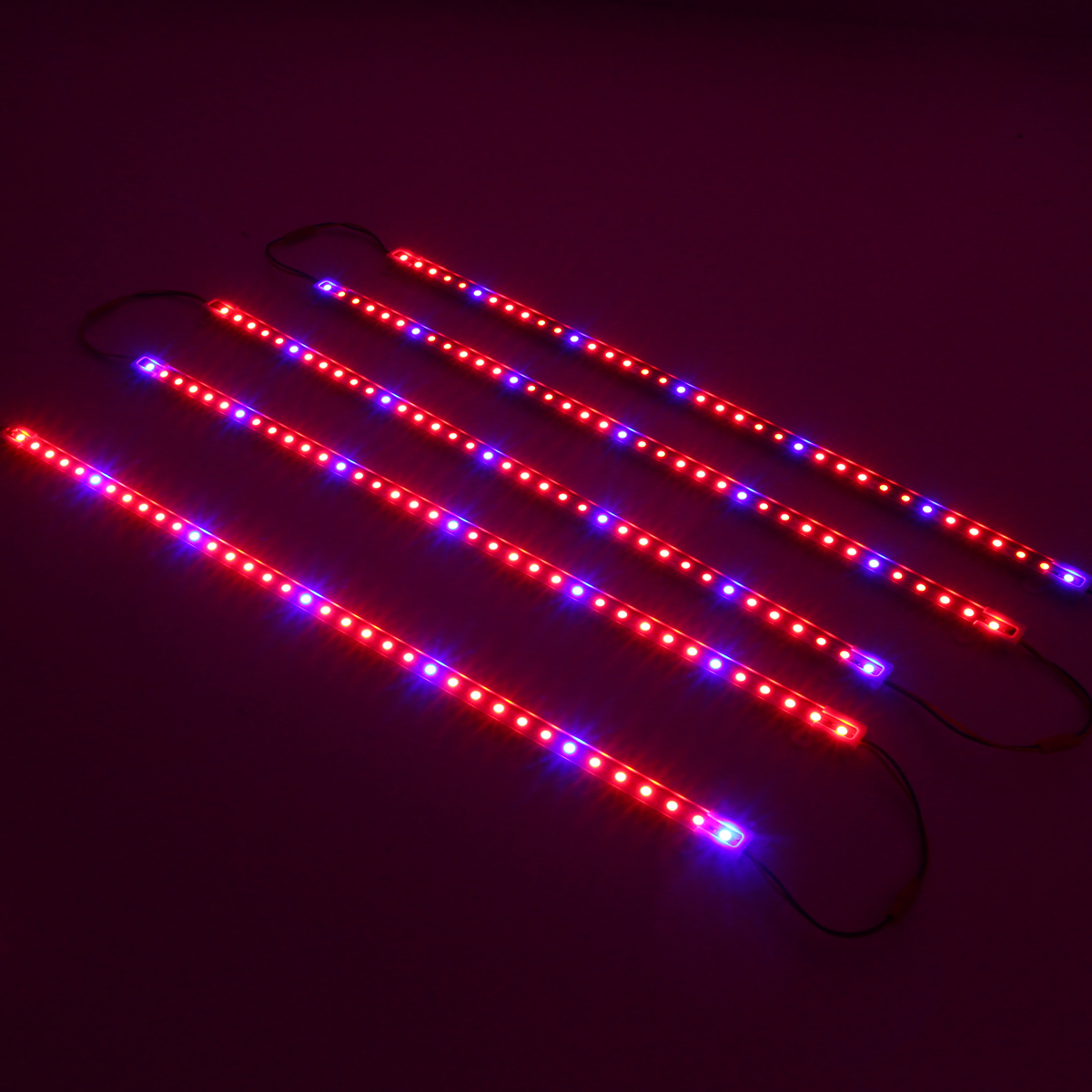 5PCS-50CM-SMD5050-RedBlue-51-Grow-Plant-LED-Strip-Light-with-Connector-for-Greenhouse-DC12V-1285483