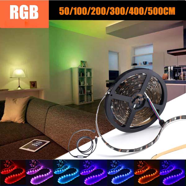 0512345M-Non-Waterproof-USB-RGB-SMD5050-LED-Strip-Light-TV-Background-Lighting-Lamp-Kit-DC5V-1137060