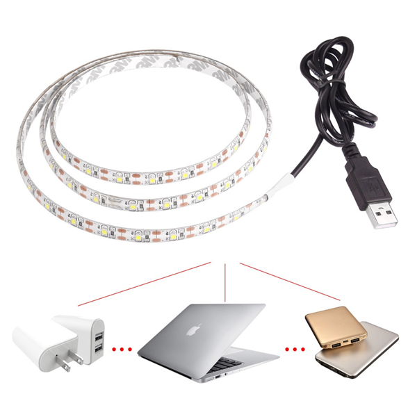 100CM-60-SMD-3528-USB-LED-Strip-RGB-Light-WaterProof-IP65-5V-1021986