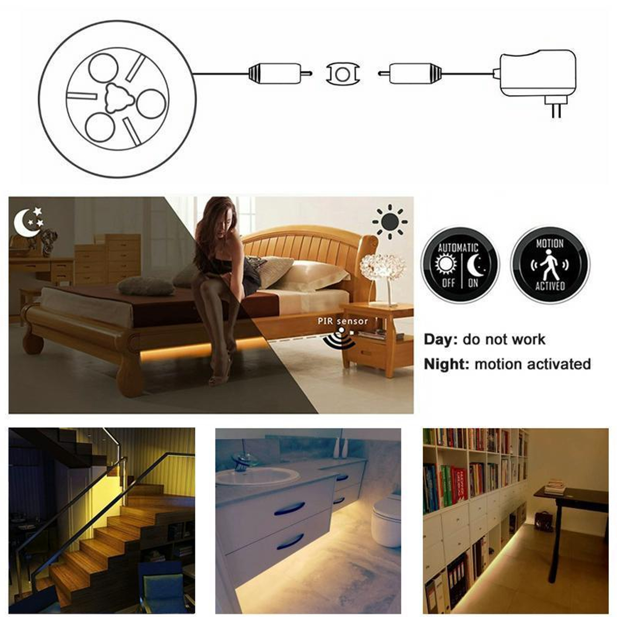 15M-3M-Motion-Activated-Sensor-Flexible-LED-Strip-Light-Bed-Night-Lamp-with-Switch-EU-Plug-DC12V-1298415