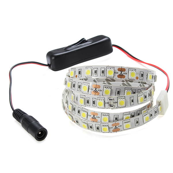 1M-Non-Waterproof-60-LED-SMD5050-Flexible-Strip-Light-Set-with-Switch-and-Power-Adapter-1088880